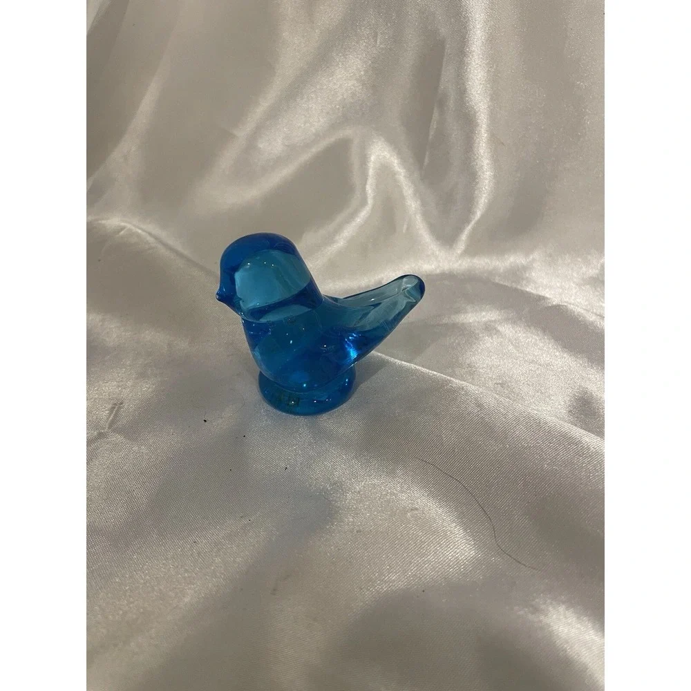Small bluebird of happiness figurine vintage Happy Little Bluebird 2
